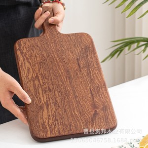 Planche à pizza en bois Guibang, forme irrégulière, durable, pour la maison, les restaurants, les fêtes, le service de steaks, de sushis et de desserts - Product Image 3