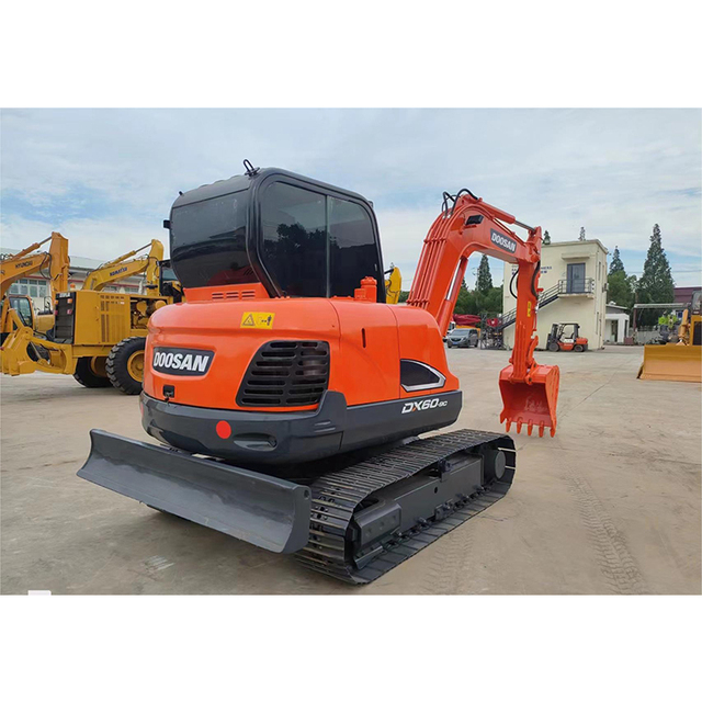 Used Doosan60-7 Dx60 Dh60 Mini Excavator Original Doosan Dx60-9 Dh60 Dx55 Dx60-7 Dx80 Dx75 Used Doosan 55 60 75 80 for Sale