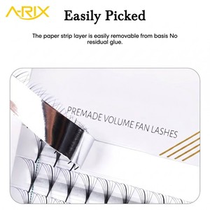 Extensions de cils A-RIX Wispy Spike faites à la main, effet aile de papillon 5/7/9D, bouquets préfabriqués volumineux 8-15mm, style anime - Product Image 3