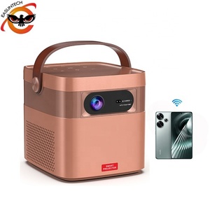 EASUNTECH M2 Battery Full hd 1080p 3D Outdoor Led Smart Video DLP Portable <b>Mini</b> netflix Certified Wifi Android 4K TV Projector - Product Image 1