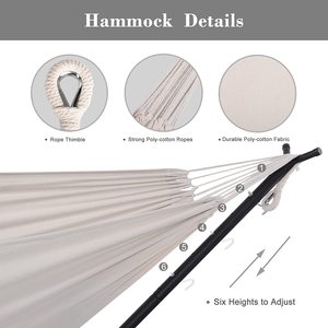 WOQI Bán Sỉ Giảm Giá Mạnh Khung Võng Chịu Lực Điều Chỉnh Được Cho Ngoài Trời Kèm Túi Xách - Product Image 4