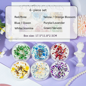 Candela aromaterapia monouso con cera di soia alla vaniglia di cristallo per alleviare lo Stress e l'equilibrio emotivo-regalo perfetto per le donne - Product Image 6