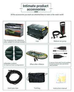 INTEX 68347 <span class=keywords><strong>Seahawk</strong></span>, Bote Inflable para 2 Personas, Serie Deportiva para Pesca en Agua, Bote Inflable Portátil y Plegable, Kayak Inflable - Product Image 5