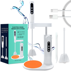 Mélangeur de résine époxy portatif à piles pour bricolage, emballage et construction – Offre Spéciale - Product Image 1
