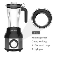 Blender multifonctionnel Happy Partner pour appareils électroménagers, gadget de cuisine fabriqué en Chine, mixeur pour fruits, centrifugeuse, commandes à bouton
