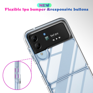 <span class=keywords><strong>Coque</strong></span> de protection transparente pour <span class=keywords><strong>Galaxy</strong></span> <span class=keywords><strong>Z</strong></span>, étui de protection arrière pour <span class=keywords><strong>Samsung</strong></span> <span class=keywords><strong>Galaxy</strong></span> <span class=keywords><strong>Z</strong></span> Flip 3 4 <span class=keywords><strong>5G</strong></span> - Product Image 6