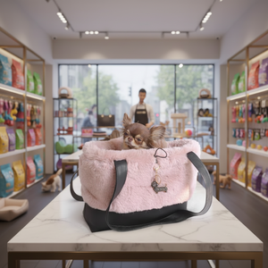 <span class=keywords><strong>Sac</strong></span> de Transport Luxe <span class=keywords><strong>pour</strong></span> Animaux Personnalisable, Doux et Moelleux, <span class=keywords><strong>Sac</strong></span> Fourre-Tout <span class=keywords><strong>pour</strong></span> Voyage et Camping, <span class=keywords><strong>pour</strong></span> Chats et Chiens - Product Image 5