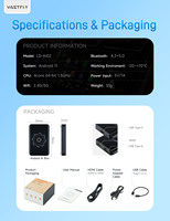 AI02 RK 3568 Android 2+16GB WiFi Dual HDMI Netflix Youtube CE FCC OEM LOGO f Caja Multimedia para Auto con Cable, Carplay