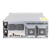 Boîtier de serveur GPU G465-08 avec backplane Mini-SAS 6 Gb/s, 4U, 8 baies, prend en charge 4 cartes GPU double largeur pour l'inference IA