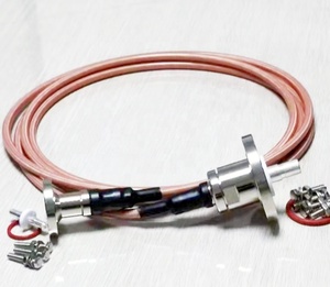 Câble coaxial RG393 de 4,1 m avec assemblage <span class=keywords><strong>JUPER</strong></span>, connecteurs coaxiaux RF à faible perte, de 13/8 " EIA vers 7/8 " EIA à bride - Product Image 4