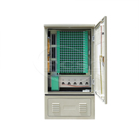 Gabinete de Distribución de Fibra Óptica para Exteriores FCST03501, 144/216 Núcleos, IP65, Acero SMC, Caja de Terminación de Fibra Óptica ODC
