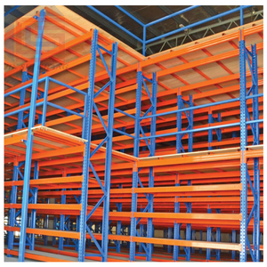 Sistema di Stoccaggio Combinato con Soppalco in Metallo e Scaffalature per <span class=keywords><strong>Pallet</strong></span> per Magazzino - Product Image 3