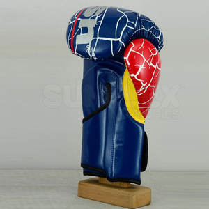 Gants de boxe en cuir robustes pour adultes de 8oz 16oz fabriqués sur mesure vente en gros de haute qualité Arts martiaux Sports Design Propre - Product Image 6