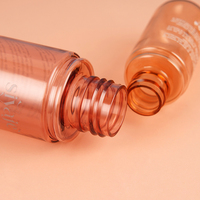 Flacons pulvérisateurs cosmétiques en forme de capsule 30ml 90ml, contenants rechargeables en PET à fine brume avec pompe pulvérisatrice
