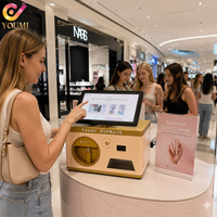 Imprimante numérique intelligente de motifs d'ongles personnalisés pour comptoir, avec impression 3D haute résolution DIY pour salon de beauté