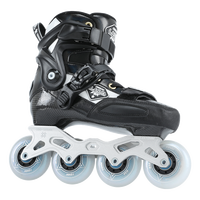 Patins à roulettes en fibre de carbone professionnels, directement de l'usine, pour adultes - Chaussures de patinage de vitesse et de slalom avec roues en PU