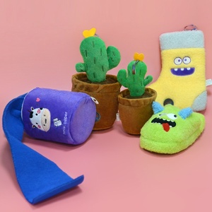 Jouet en peluche sonore et résistant aux morsures pour chiot, avec distribution <span class=keywords><strong>de</strong></span> nourriture, anti-ennui, pour Golden Retriever - Product Image 1