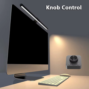 USB-Powered Krob Remote Adjustable LED Lamp 3000K 6500K CCT Black <strong>Shade</strong> Modern for <strong>Gaming</strong> Monitor <strong>Light</strong> Bar Office Room Use - Product Image 2