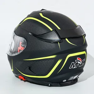 ECE R22.06OEM & ODMカスタムモーターサイクルヘルメットモーターサイクル高品質安全ヘルメットフルフェイス男性用