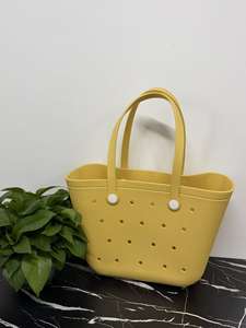 Bolsos <span class=keywords><strong>de</strong></span> Diseño Personalizados para Mujer, Bolsos <span class=keywords><strong>de</strong></span> Playa <span class=keywords><strong>de</strong></span> EVA Grandes, Elegantes, Impermeables, con Cadenas <span class=keywords><strong>de</strong></span> Perlas, para Verano y Otoño - Product Image 3