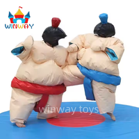 Combinaisons de lutte de sumo gonflables pour enfants et adultes, en PVC, usage commercial, capacité 1000 kg