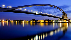 Peinture sur toile personnalisée d'art moderne, peinture sur toile de pont, adaptée à la décoration de salon, décoration d'hôtel - Product Image 2