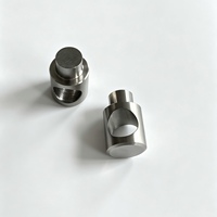 Raccord de tube moderne en acier inoxydable 5/8 po pour main courante d'escalier et balustrade - Résistant à l'eau et à la rouille, facile à installer