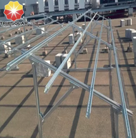Support de montage de panneaux solaires en aluminium anodisé Trip Solar TP-G et structure de montage de modules
