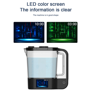 Hervidor de agua hidrogenado con logotipo personalizado, <span class=keywords><strong>jarra</strong></span> de recarga inteligente, botella de agua rica en hidrógeno, filtro generador H2, taza rica en hidrógeno - Product Image 2
