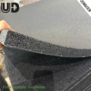 Tapis de sol de gym en caoutchouc SBR insonorisant et antidérapant Udine, haute absorption des chocs, design personnalisé - Product Image 3