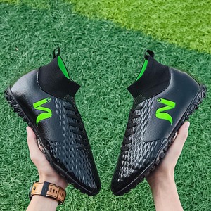 Chaussures de football pour hommes Agtf, tige synthétique, doublure en mesh, semelle extérieure en caoutchouc, semelle intermédiaire en EVA, crampons pour entraînement et matchs d'été - Product Image 3