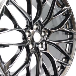 Jantes Xywheel pour roues forgées sur mesure en 6061-T6 noir brillant, design P200, 18, 19, 20 pouces, 5*112, 66.6, <span class=keywords><strong>Mercedes</strong></span> <span class=keywords><strong>Classe</strong></span> A, <span class=keywords><strong>B</strong></span>, C, CLA - Product Image 6