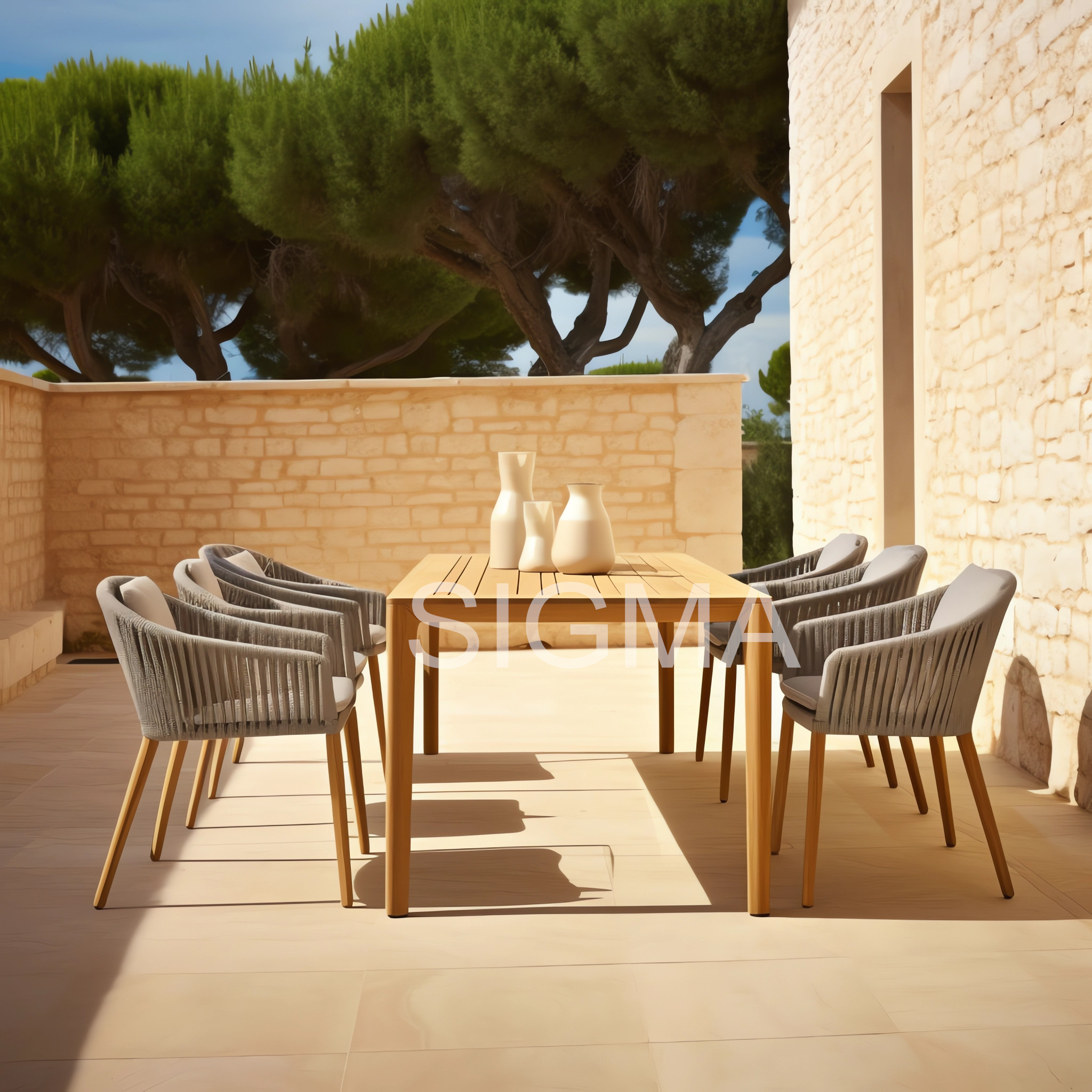 Outdoor Furniture Leisure Ways Teak Outdoor Dining Table Outdoor Table And Chair Set