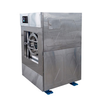 Nouvelle machine à laver-sécher industrielle entièrement automatique en acier inoxydable de 15/20/25/30 kg de capacité, machine à laver commerciale pour hôtels