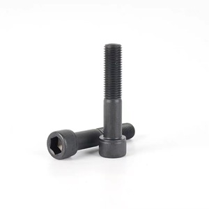 Cylindrical Head Hex Socket Screw 1/4 5/16 Unc Grade 12.9 Black Oxidation Construction Industry Standard - Product Image 4
