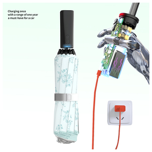 Paraguas <span class=keywords><strong>el</strong></span>éctrico inteligente Xunchi de segunda generación, apertura y cierre de una tecla, fábrica de flores de contracción automática - Product Image 3