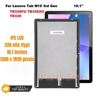 IParts - Pantalla de Repuesto Nueva para Lenovo Tab M10 3.ª Generación TB328FU TB328XU, Pantalla LCD con Panel Táctil, Piezas de Reparación OEM