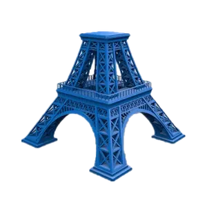 Personalizzazione del supporto del servizio di stampa 3D personalizzato di prototipazione rapida del prodotto della torre Eiffel di progettazione calda del fornitore