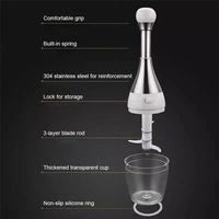 250Ml Vleesmolen Multifunctionele Groente Fruit Twist Shredder Handleiding Gadgets Tool Chopper Knoflook Cutter Keuken Accessoires