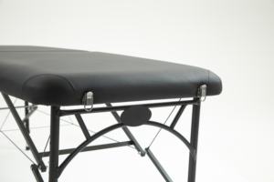 Table de massage portable professionnelle, en cuir PU, pliable, hauteur réglable, cadre en aluminium, pour salon de beauté et usage domestique - Product Image 4