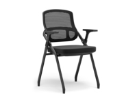 Chaise de formation pliable en maille, siège multifonctionnel pour bureau, étude et réunion, pour achat en gros
