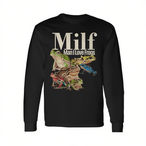 Camiseta promocional de manga larga Milf Man I Love Frogs - Product Image 2