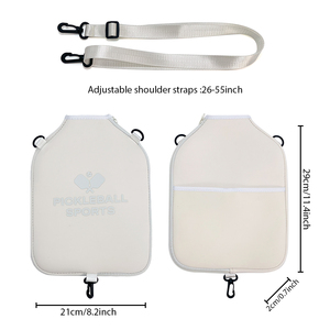 RTS Pickleball Paddle Cover Housse en néoprène pour Pickleball Paddles Pickleball Racket Bag Sports Crossbody Sling Bag pour l'extérieur - Product Image 6