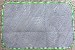 Housse de planche à repasser blanche en maille protectrice pour armoire, durable, 100 % <span class=keywords><strong>polyester</strong></span>, 40x60cm, pliable, tapis de <span class=keywords><strong>repassage</strong></span> thermique - Product Image 3