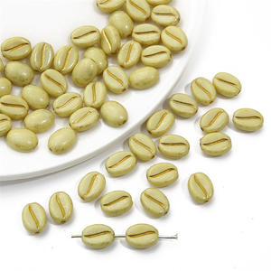 Pulsera de cuentas de grano de café acrílico hecha a mano DIY Cadena de teléfono móvil accesorios de joyería de cuentas de colores - Product Image 6