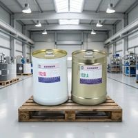 Adhésif d'emballage transparent à base de polyuréthane à haute teneur en solides, double composant, à base de solvant, pour lamination à sec, de qualité alimentaire