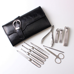 Wholesale Reusable <b>Nail</b> Care Manicure Kit with Stainless Steel Best Selling <b>Nail</b> Tools <b>Set</b> for Hands Feet and Facial Care - Product Image 1