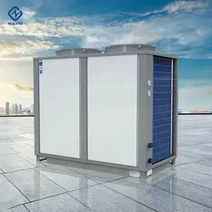 40KW Air น้ำ25ตันดาดฟ้า Air Conditioner Commercial ปั๊มความร้อน