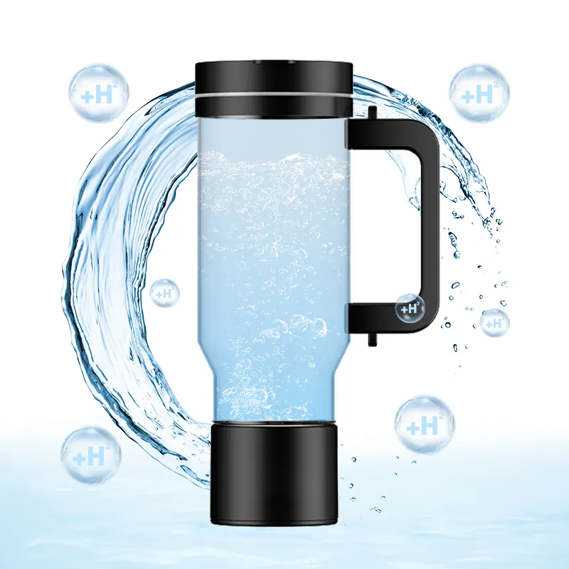 2024 nuovo 2500 ppb Pem 1000ml bottiglia di acqua di idrogeno portatile H2 idrogeno bottiglia Usb