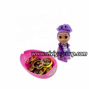 Nuevo Huevo <span class=keywords><strong>Sorpresa</strong></span> de Chocolate de Alta Calidad con Forma de Cápsula con Muñecas para Niñas - Product Image 3